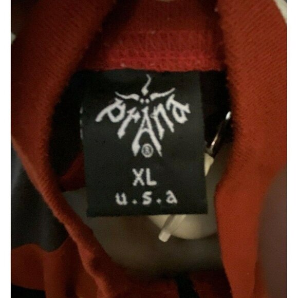 PRANA Mens Athletic 1/4 Zip Pullover Shirt XL Colorblock Stretch Logo USA Unisex - Picture 10 of 11